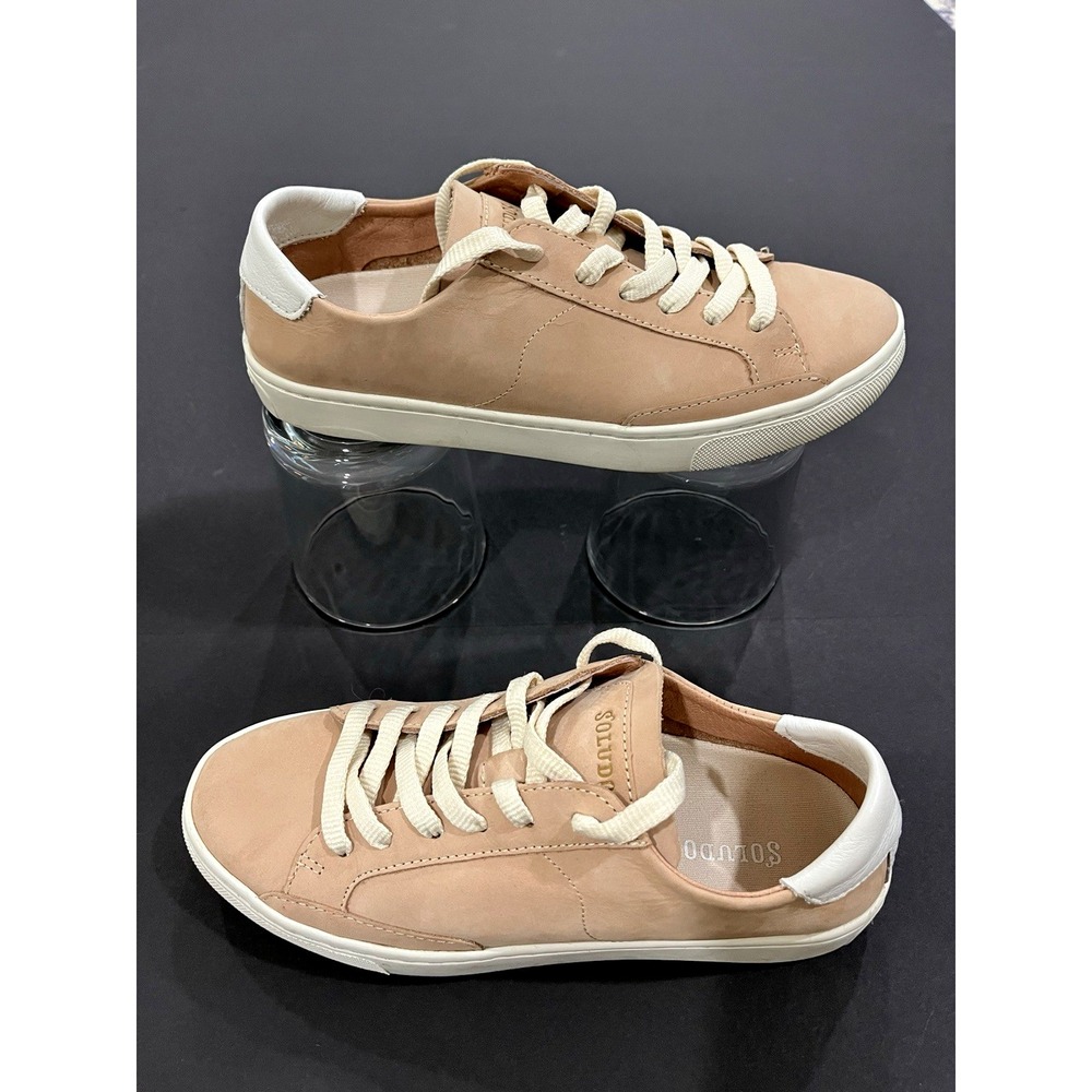 Soludos Ibiza Suede Leather Oxford Lace Up Dress Sneaker Shoe Women US 5.5 Kid